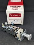 Nos 12 Volt 3 Postion Rheostat Type Custom Headlight Headlamp Switch Made In Usa. Fixed Price $42.74.