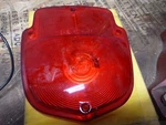 Nos 55-67 Ford Truck Tail Light Lens #513 C1TF, C1TZ, B7C, C1TB-13450-C. Fixed Price $9.00.