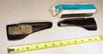 Nos Gm 1974 Chevy Monte Carlo Rear Bumper Filler Pair Near Lh & Rh Taillight. Fixed Price $65.00.