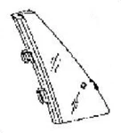 Fits Chevrolet Celebrity 84-90 Door Station Wagon Passenger Side Quarter Glass. Fixed Price $288.00.