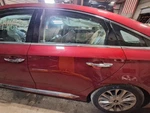 2015 Hyundai Sonata Driver Rear Door Shell Red Used Local Pickup Only 3780648. Fixed Price $284.95.