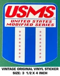 United States Modified Series - Vintage Original Vinyl Decal Sticker Racing. Fixed Price $7.99.