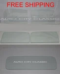 Glass For 1941 Chevy Pickup Truck 2PC Windshield Doors Rear Back Clear Windows. Fixed Price $279.00.