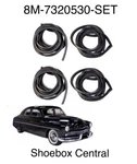 1949 1950 1951 Mercury Door Seals Rubber Weatherstripping. Fixed Price $198.88.