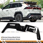 For 19-25 Toyota RAV4 Mcx Style Gloss Black Rear Top Roof Spoiler Wing Extension. Fixed Price $105.99.
