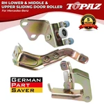 3PCS Right Lower + Middle Upper Sliding Door Roller Kit For Mercedes-benz. Fixed Price $28.88.