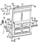 Genuine Mopar 2014-2023 Ram Promaster 1500 Sliding Door Rear Right 68249723AA. Fixed Price $763.82.
