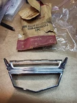 Nos Ford 1961 Fairlane Fuel Filler Gas Door Bezel Emblem Badge C1AB-64405A70A. Fixed Price $45.00.