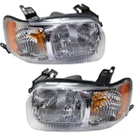 Driver And Passenger Side Headlights Ford Escape 2001-2004 Halogen W/ Bulb/s. Fixed Price $101.15.