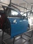 Passenger Front Door Tempered Glass Base Model Fits 20-24 Audi A4 734118. Fixed Price $1013.99.