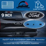 Ford Black & Silver Oval Emblem 9 Inch Oem Badge Grille/tailgate 2004-16 New. Fixed Price $23.79.