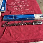 Nos Ford Econoline 200 Badge C8UZ-8925622-B. Fixed Price $100.00.