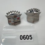 Pair - Vintage Oem 1969 1970 Cadillac Hood Ornament Emblem Trim. Fixed Price $22.49.