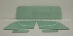 1957 Ford Thunderbird Glass Vent Door Rear Back Window Set Original Green Tint. Fixed Price $259.00.