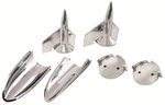 Chevy Hood Rocket Assembly Pair 1957 Chevrolet New. Fixed Price $249.95.