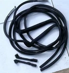 1955 Ford 2 Dr Convertible Crown Mercury Montclair Door Seals New. Fixed Price $124.99.
