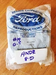 Dennis Carpenter 0A-17832 Ford 1950-51 Rear Stone Deflector- Bumper Rubber Seal. Fixed Price $15.00.