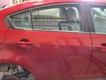 2014 - 2016 Kia Forte Passenger Right Rear Side Door Sedan Red. Fixed Price $736.68.