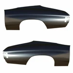Rear Lh And Rh Side Quarter Panel Skin Amd Fits Chevrolet Chevelle. Fixed Price $815.91.