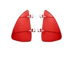 Red Accessory Vent Wing Window Deflector Breeze Breezies Pair. Fixed Price $17.95.