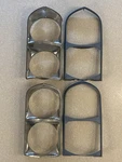 1967 Cadillac Headlight Bezels And Backing Plates. Fixed Price $179.00.
