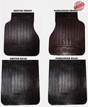 Mud Flaps Front Rear Reproduction Fits Subaru 360 Sedan 58-71 Black K111L EK32. Fixed Price $225.00.