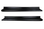 Pair Black Running Step Boards For 1947-1954 Chevy / Gmc Shortbed Pickup Truck. Fixed Price $549.95.