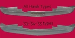 Studebaker C/k Coupe & Hawk 1953,1954,1955 Front Lower Air Deflector Yr. Fixed Price $720.99.