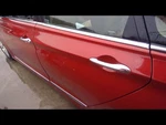 2014 Hyundai Sonata Driver Rear Door Electric Red Used 95000 Miles 130-50556L. Fixed Price $284.95.