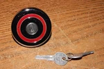 Vintage Stant G-58 Locking Gas Tank Cap Fits Buick Cadillac Edsel Mercury 1959. Fixed Price $12.49.