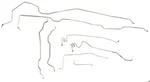 Stainless Steel Full Brake Line Kit, 73-80 Chevy/gmc K10/K20 & K15 4WD Long Bed. Fixed Price $179.00.