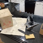 Nos 1956-1959 Ford Thunderbird Hooded Mirror B6A-18402-A. Fixed Price $400.00.