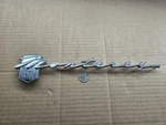 Mercury Oem 1963 Monterey Custom Driver Left Script Emblem Badge C3MB-16099-A. Fixed Price $44.99.