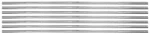 Chevy Pick-up Bed Strip Kit Short 7PC Stainless 1954-59. Fixed Price $468.60.