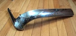 Barn Find 1958 Chevy Impala Front Driver Fender Hood Extension Trim. Fixed Price $149.95.