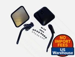 Crown 5462736K Left & Right Side Mirror Set For Jeep Wrangler CJ5 CJ6 CJ7 CJ8. Fixed Price $52.28.