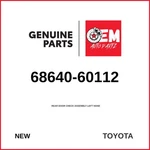 Genuine Toyota Rear Door Check Assembly Left Hand 68640-60112. Fixed Price $96.00.