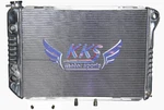 Polished Kks Aluminum Radiator 3 Rows 78-79 Ford Mercury Capri Mustang. Fixed Price $109.00.