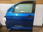 (BLUE/8T7) Left Front Door For 2007-2013 Toyota Tundra SR5 12569768. Fixed Price $881.79.