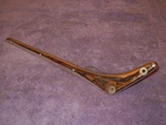 Triumph TR3A TR3B Right Windshield Stanchion From TS60001 Bolt Mount 2B. Fixed Price $75.00.