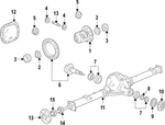 Genuine Ford Rear Pinion Bearing BL1Z-4630-A. Fixed Price $74.77.