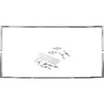 Square Top Windshield Frame, 39 Inches Wide. Fixed Price $512.99.