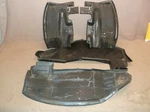 1971 1972 1973 Mercury Cougar 4 Pc Front Inner Splash Shield Set, Good Condition. Fixed Price $100.00.