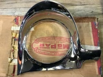 1955 56 Ply. Savoy Belvedere Fury Nos Mopar Rh Headlight Chrome Bezel 1604317. Fixed Price $245.00.