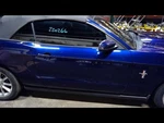 Passenger Front Door Blue Electric Convertible Fits 10-12 Mustang 909447. Fixed Price $594.99.