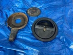 1970 Oldsmobile 442 W30 Air Cleaner Lid And Oai Flapper 406299 406336 One Year. Fixed Price $2850.00.