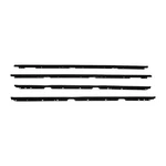 Window Sweeps Felts Weatherstrip Seals Kit For 1982-1992 Chevy Pontiac. Fixed Price $148.99.