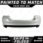 New Painted *qab White* Rear Bumper Cover For 2016-2018 Nissan Altima W/o Park. Fixed Price $440.99.