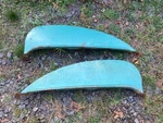 Vintage Used Foxcraft Fender Skirts 1957 1958 Ford FWS-587. Fixed Price $149.95.