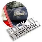 Chrome Metal F**k Edition Fender Emblem Badge Car Truck Auto Tailgate Trunk. Fixed Price $24.95.